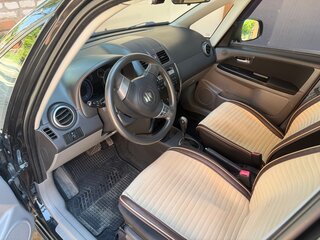2011 Suzuki SX4 I (Classic) Рестайлинг, чёрный, 1050000 рублей, вид 4