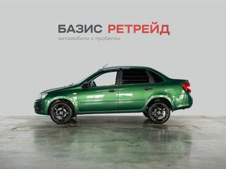 2017 Lada (ВАЗ) Granta I, зелёный, 539000 рублей, вид 4