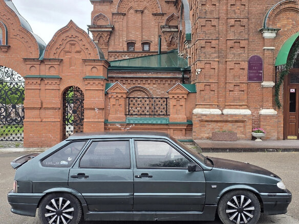 2008 Lada (ВАЗ) 2114, зелёный, 113000 рублей - вид 7