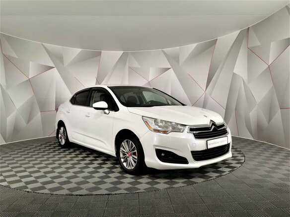 2013 Citroen C4 II, белый - вид 2