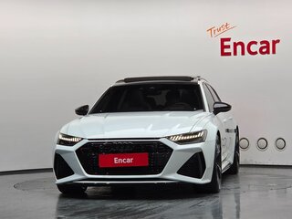 2021 Audi RS 6 IV (C8), белый, 17260000 рублей, вид 4