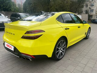 2021 Genesis G70 I Рестайлинг, жёлтый, 2230000 рублей, вид 5