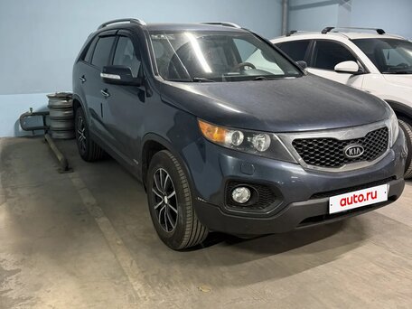 2009 Kia Sorento II, голубой, 1200000 рублей, вид 4