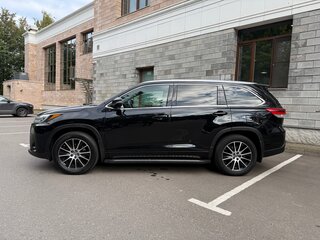 2017 Toyota Highlander III (XU50) Рестайлинг, чёрный, 2750000 рублей, вид 5