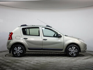 2013 Renault Sandero I, бежевый, 389000 рублей, вид 4