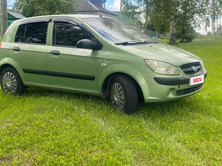 2008 Hyundai Getz I Рестайлинг, зелёный, 300000 рублей, вид 1