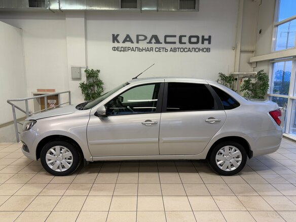 2019 Lada (ВАЗ) Granta I Рестайлинг, серебристый, 670000 рублей - вид 4