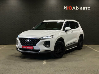 2019 Hyundai Santa Fe IV, белый, 3230000 рублей, вид 1