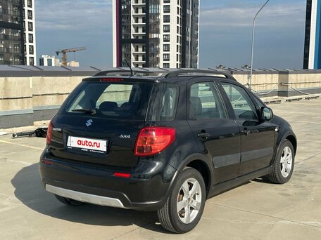 2010 Suzuki SX4 I (Classic) Рестайлинг, чёрный, 919040 рублей, вид 5