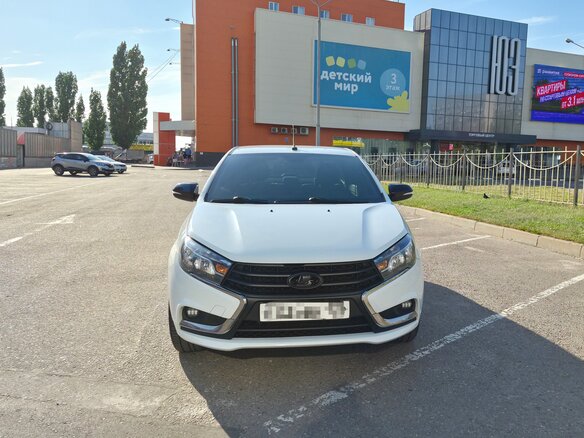 2018 Lada (ВАЗ) Vesta I, белый