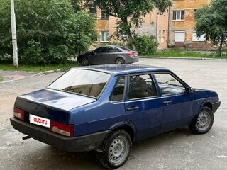 2002 Lada (ВАЗ) 21099, синий, 75000 рублей, вид 5