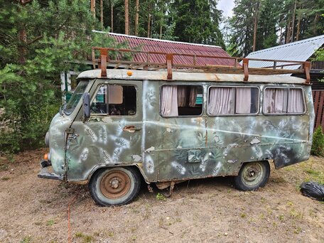 1985 УАЗ 452, зелёный, 75000 рублей, вид 3
