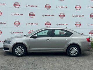 2017 Skoda Octavia III (A7) Рестайлинг, бежевый, 1299000 рублей, вид 2