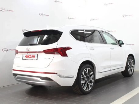 2021 Hyundai Santa Fe IV, белый, 4600000 рублей, вид 5