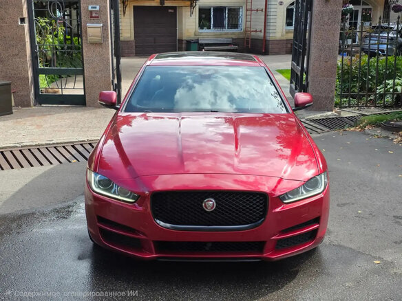 2016 Jaguar XE EcoBoost I, красный - вид 7