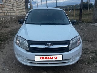 2013 Lada (ВАЗ) Granta I, серебристый, 350000 рублей, вид 2
