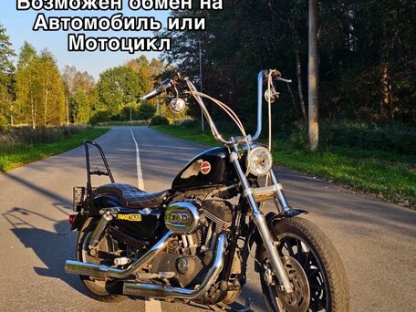 2008 Harley-Davidson Sportster 1200, чёрный, 630000 рублей, вид 1