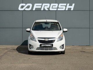 2012 Chevrolet Spark III, белый, 855000 рублей, вид 3