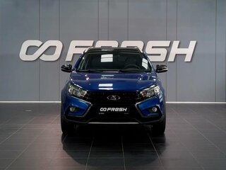 2021 Lada (ВАЗ) Vesta SW Cross I, синий, 1380000 рублей, вид 4