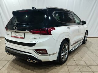 2018 Hyundai Santa Fe IV, белый, 2950000 рублей, вид 4