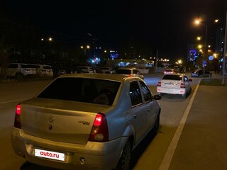 2009 Renault Logan I, серый, 97000 рублей, вид 3
