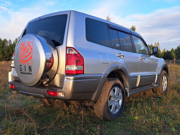 2003 Mitsubishi Pajero III Рестайлинг, серый, 1050000 рублей - вид 6