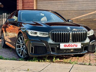 2020 BMW 7 серии 730d xDrive VI (G11/G12) Рестайлинг, чёрный, 6340000 рублей, вид 1