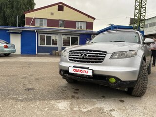 2003 Infiniti FX35 I (S50), серебристый, 425000 рублей, вид 2