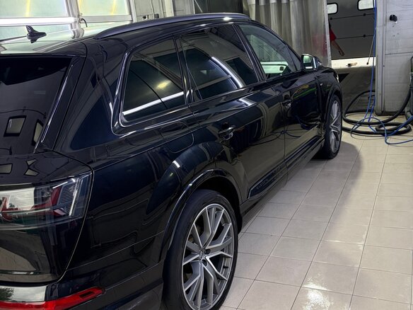 2019 Audi Q7 II (4M), чёрный - вид 4