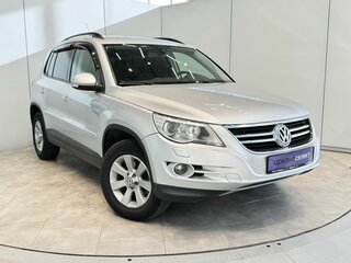 2010 Volkswagen Tiguan I, серебристый, 1060000 рублей, вид 3