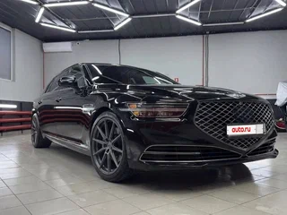 2020 Genesis G90 I Рестайлинг, чёрный, 4900000 рублей, вид 2