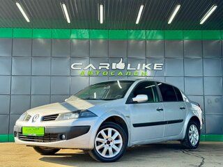 2007 Renault Megane II Рестайлинг, серебристый, 449000 рублей, вид 2