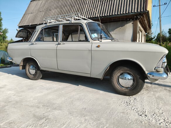 1975 Москвич 412 ИЭ, белый - вид 1