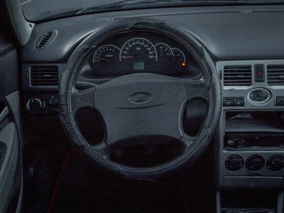 2009 Lada (ВАЗ) Priora I, зелёный, 200000 рублей - вид 6