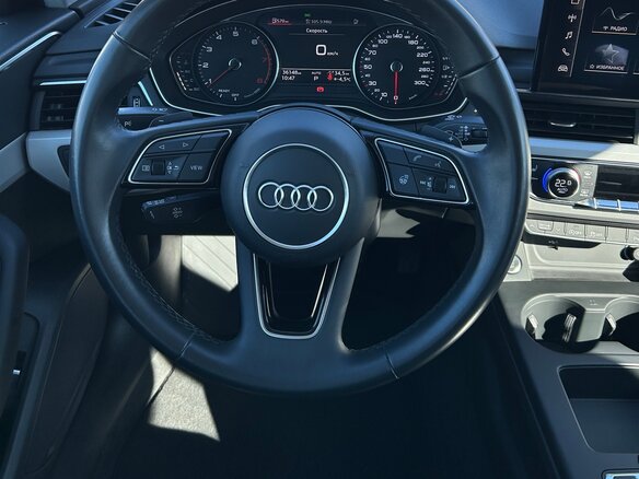 2021 Audi A4 35 TFSI V (B9) Рестайлинг, серый, 3550000 рублей - вид 13