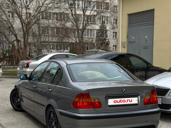 2003 BMW 3 серии 325i IV (E46) Рестайлинг, серый, 1000000 рублей - вид 12