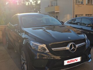 2017 Mercedes-Benz GLE Coupe 350 d I (C292), чёрный, 5500000 рублей, вид 2