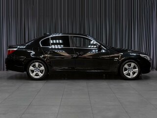 2008 BMW 5 серии 530xi V (E60/E61) Рестайлинг, чёрный, 1200000 рублей, вид 5