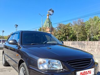 2011 Hyundai Accent ТагАЗ II, чёрный, 649000 рублей, вид 5