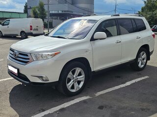 2012 Toyota Highlander II (XU40) Рестайлинг, белый, 1500000 рублей, вид 1