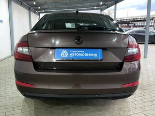 2014 Skoda Octavia III (A7), коричневый, 1399000 рублей, вид 4
