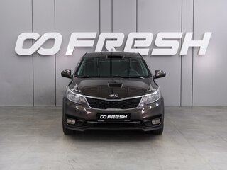 2015 Kia Rio III Рестайлинг, коричневый, 1099000 рублей, вид 3