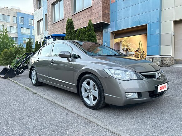 2008 Honda Civic VIII Рестайлинг, серый, 990000 рублей