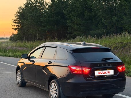 2021 Lada (ВАЗ) Vesta SW Cross I, чёрный, 1150000 рублей, вид 5