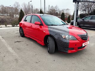 2008 Mazda 3 I (BK) Рестайлинг, красный, 400000 рублей, вид 3