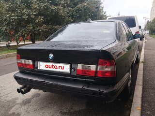 1991 BMW 5 серии 520i III (E34), чёрный, 350000 рублей, вид 3