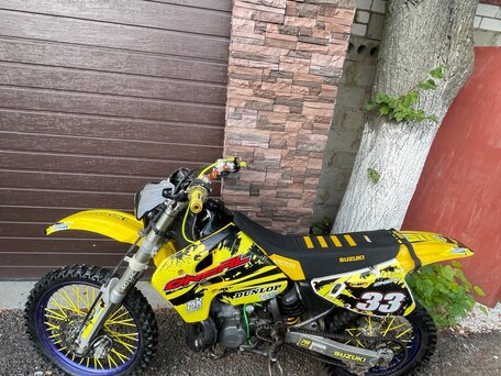 1999 Suzuki RMX 250S, жёлтый, 260000 рублей, вид 1