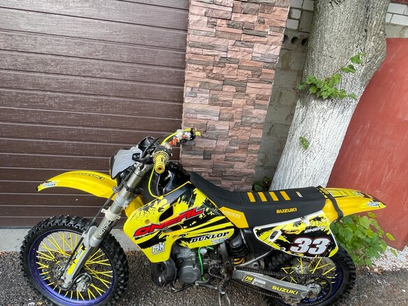 1999 Suzuki RMX 250S, жёлтый, 260000 рублей