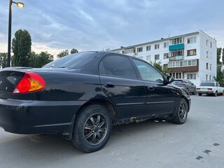 2007 Kia Spectra I Рестайлинг 2, чёрный, 230000 рублей, вид 3