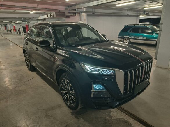 2024 Hongqi HS5 I Рестайлинг, чёрный - вид 1